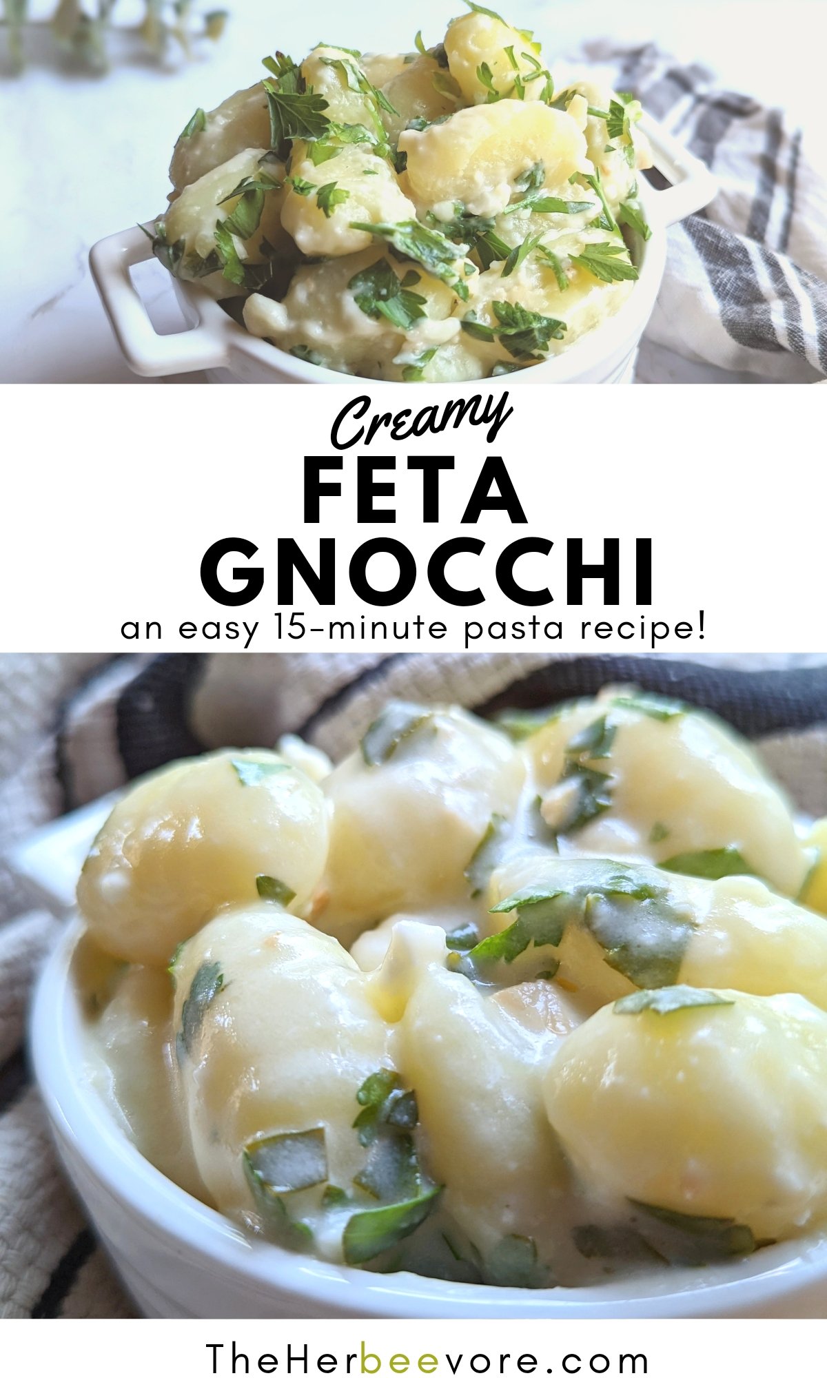 feta cheese gnocchi recipe pasta with creamy feta sauce for noodles gnocchi and italian and greek pasta recipes