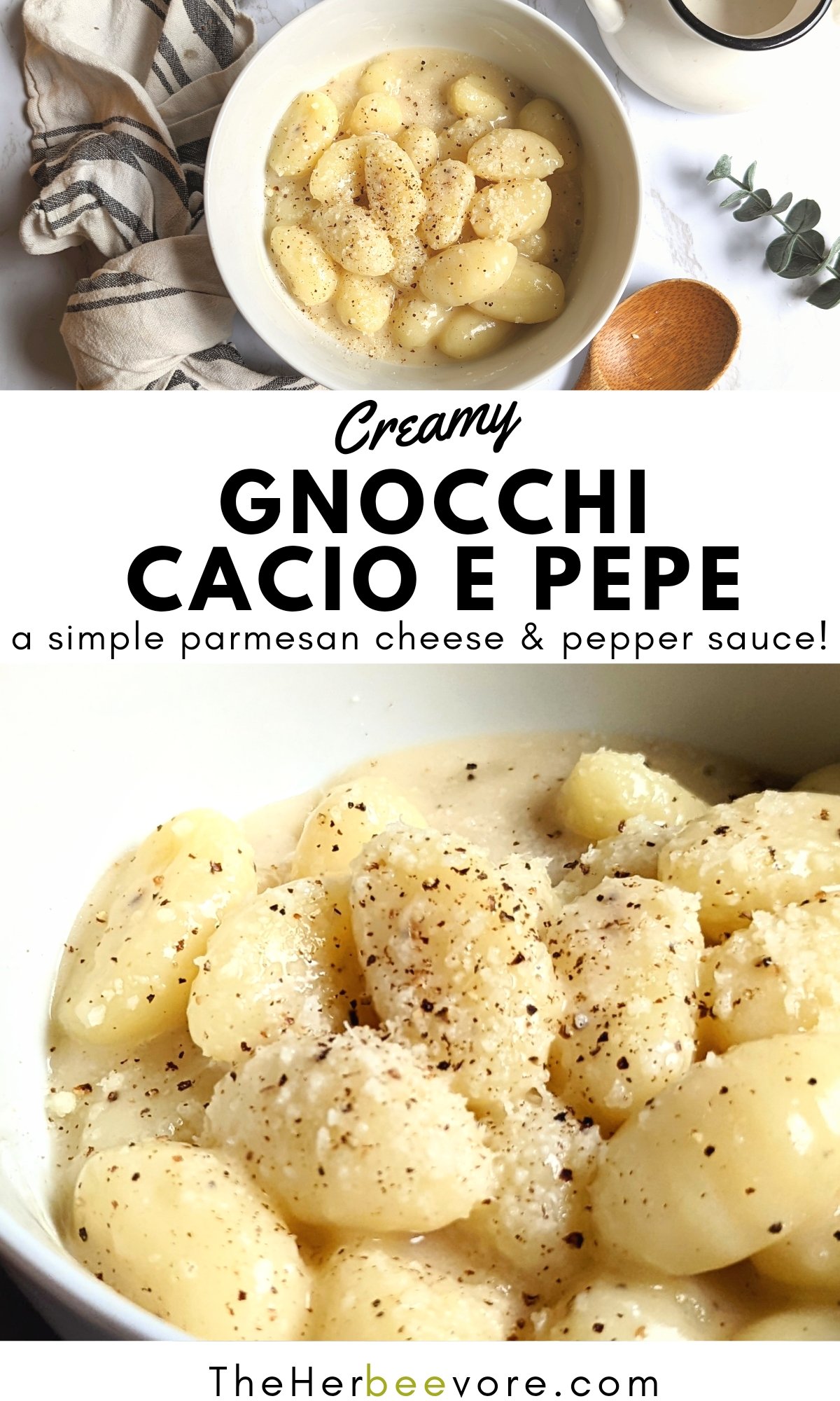 gnocchi cacaio e pepe recipe cheese and pepper gnocchi recipe healthy pasta with 4 ingredients easy cheesy gnocchi recipes vegetarian