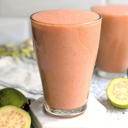 Guava Smoothie Recipe Vegan Dairy Free The Herbeevore