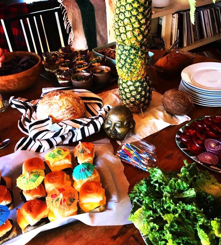 Vegan Cheeseburgers in Paradise Recipe (Gluten Free, Party Recipe)