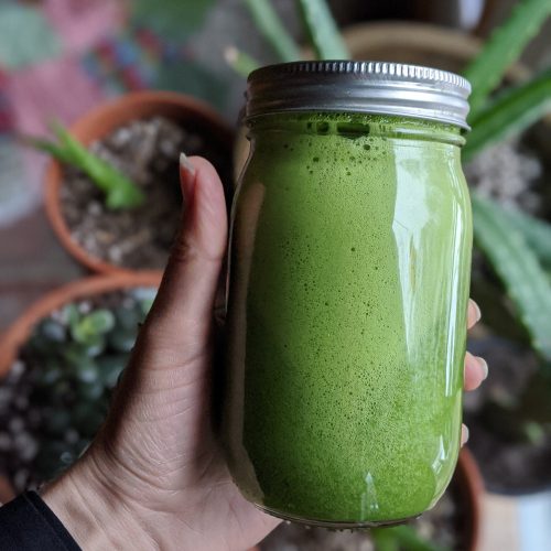 lean green smoothie recipe raw vegan breakfast recipe with kale or spinach smoothie recipe