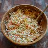 coleslaw with sour cream recipe shredded cabbage and carrots