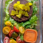 vegetarian big mac salad
