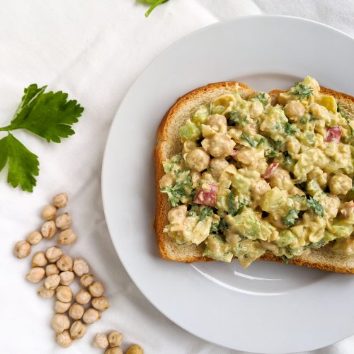 tahini garbanzo bean salad sandwich without mayo chickpea salad recipe