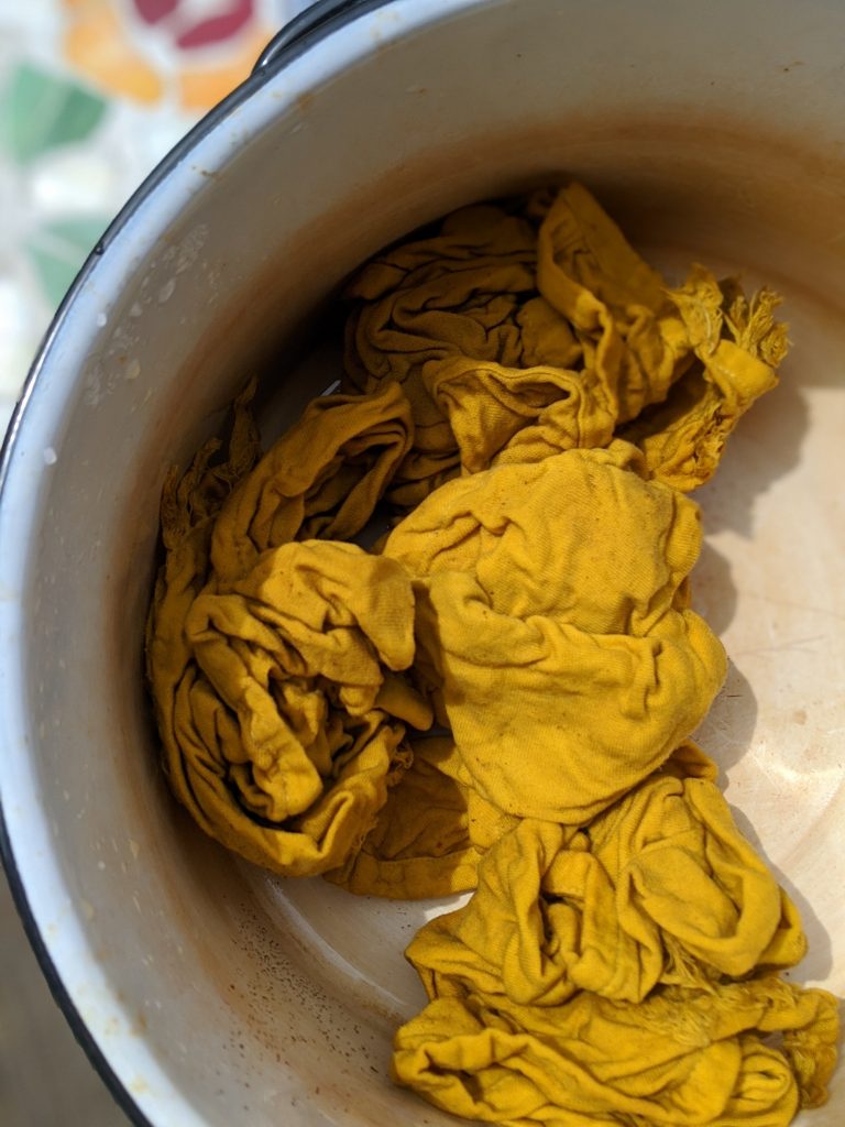 How To Dye with Onion Skins: Natural Dye Recipe for Cotton, Textiles ...