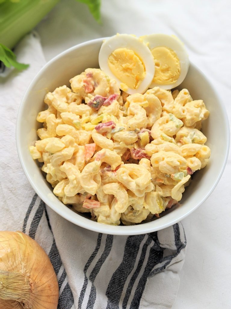 Sweet Deli Macaroni Salad Recipe The Herbeevore