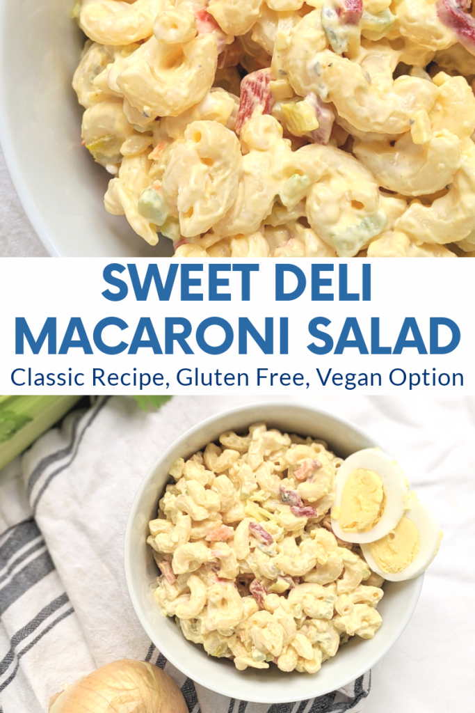 Deli Style Macaroni Salad Recipe Vegetarian 2755