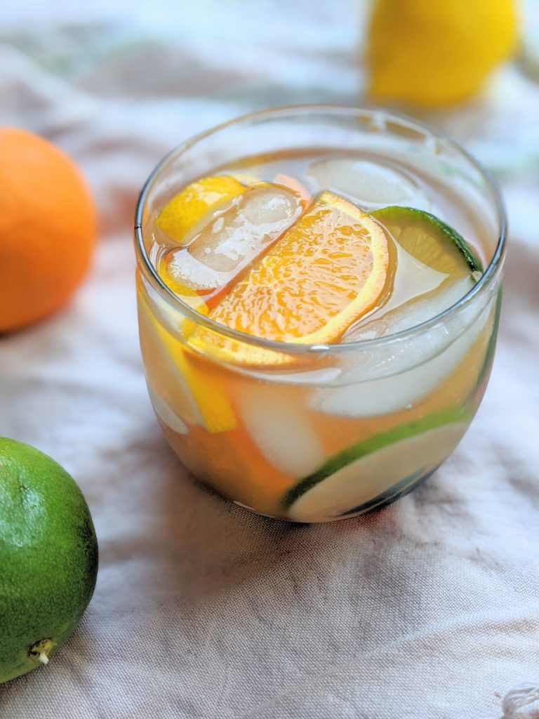 Citrus Sangria with White Wine, Summer Cocktails for a Crowd