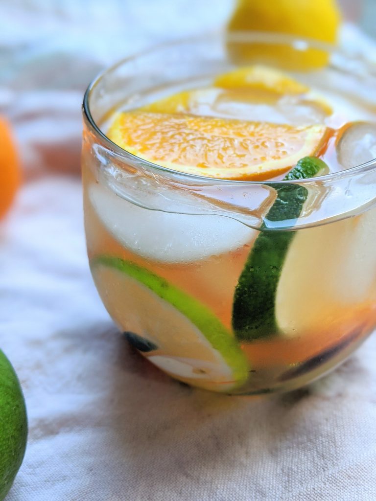 Citrus Sangria with White Wine, Summer Cocktails for a Crowd The