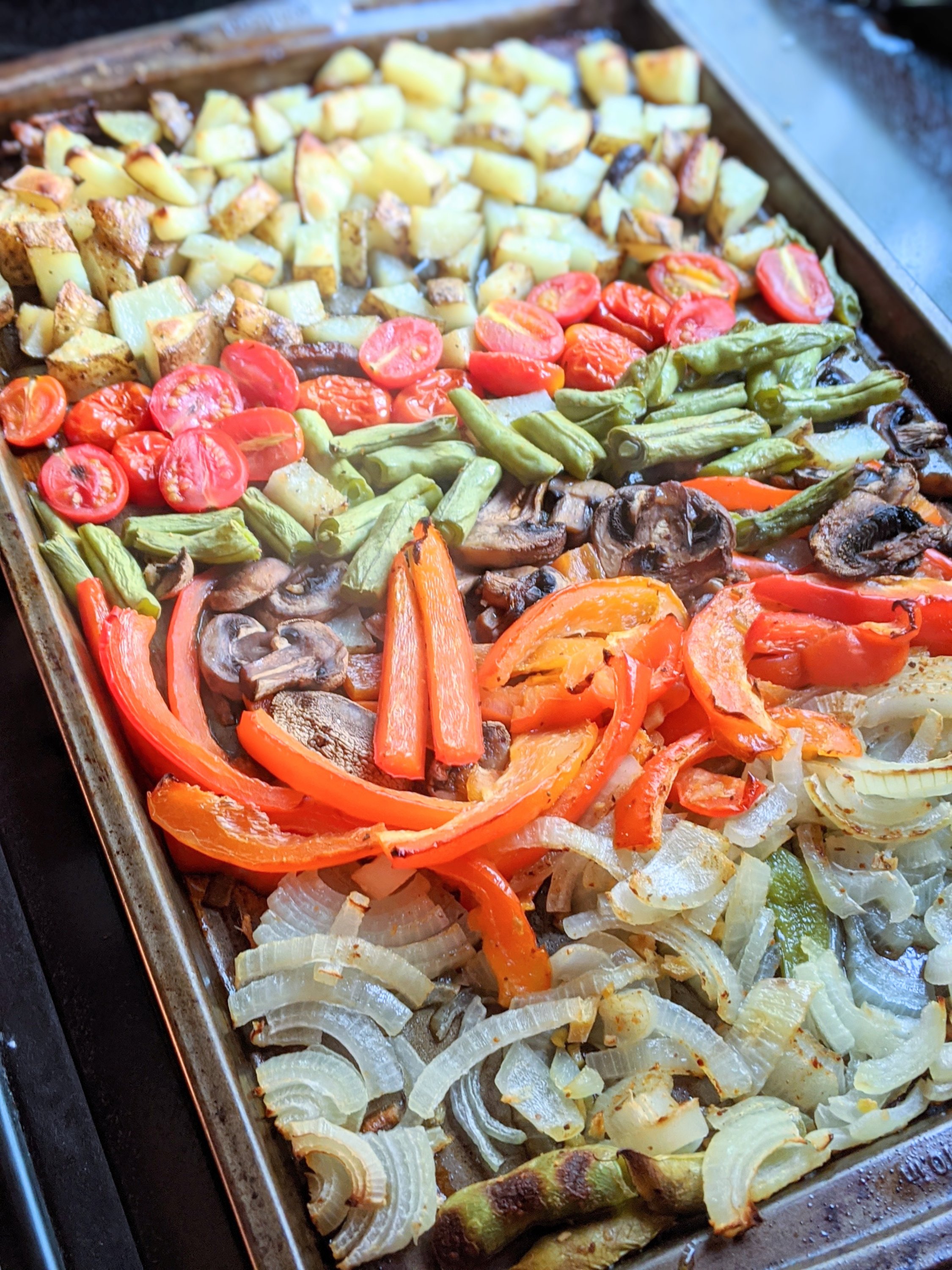 sheet pan stir fry recipe vegan gluten free vegetarian healthy one pan dinner recipes vegetarian roasted sheet pan vegetables