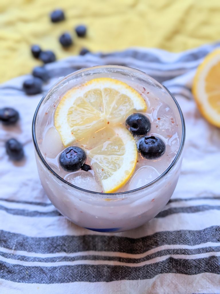 Blueberry Lemonade Gin Fizz Recipe (Perfect Summer Cocktail)