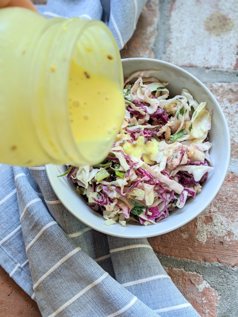 Honey Mustard Coleslaw Recipe The Herbeevore
