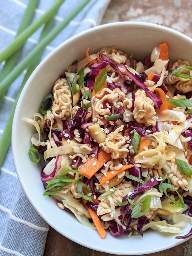 Vegan Ramen Noodle Salad Recipe