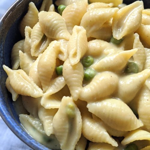 Creamy Garlic Pasta Shells Recipe (Vegetarian, Gluten Free, Vegan ...