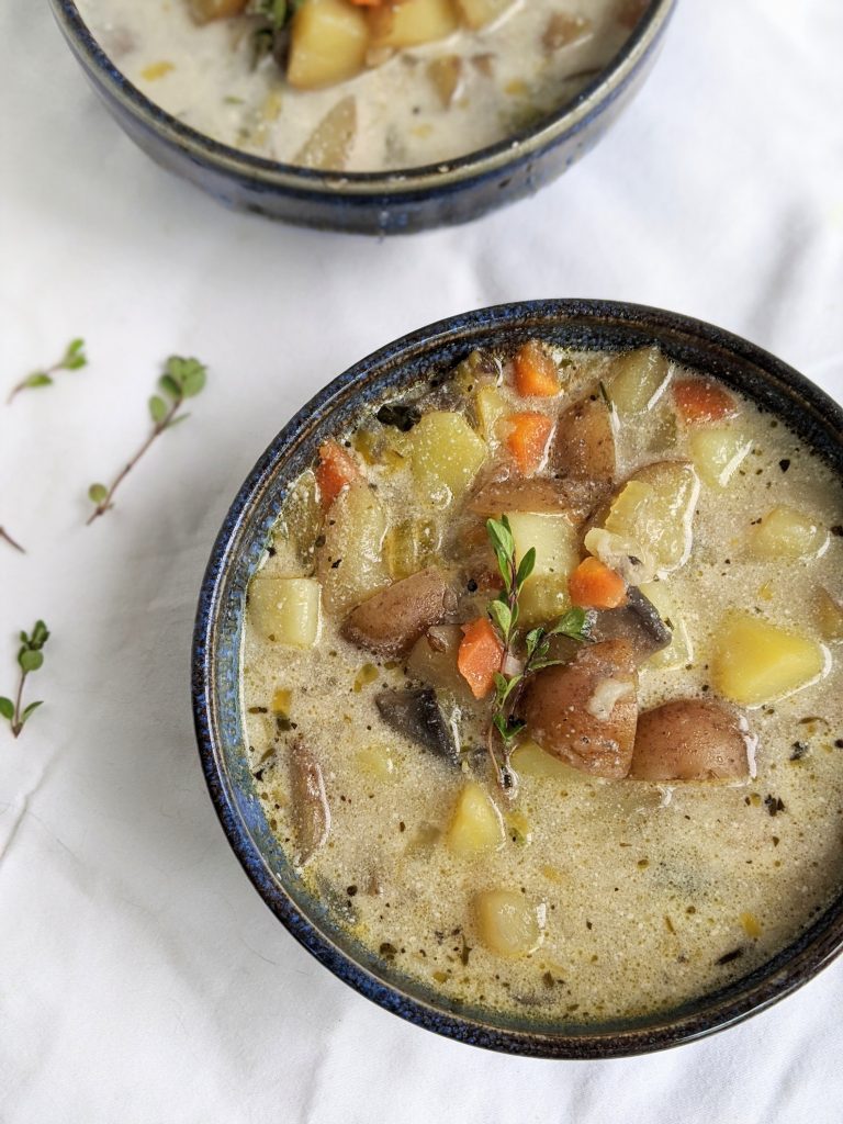 Potato Soup with Coconut Milk Recipe (Dairy Free) The Herbeevore