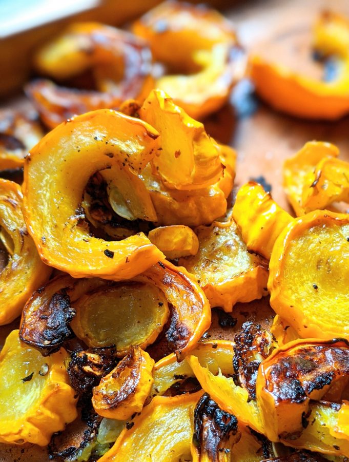 Roasted Crookneck Squash Recipe The Herbeevore