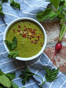 Spicy Chimichurri Radish Sauce Recipe - The Herbeevore