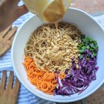 gluten free peanut noodles recipe healthy dairy free vegan vegetarian