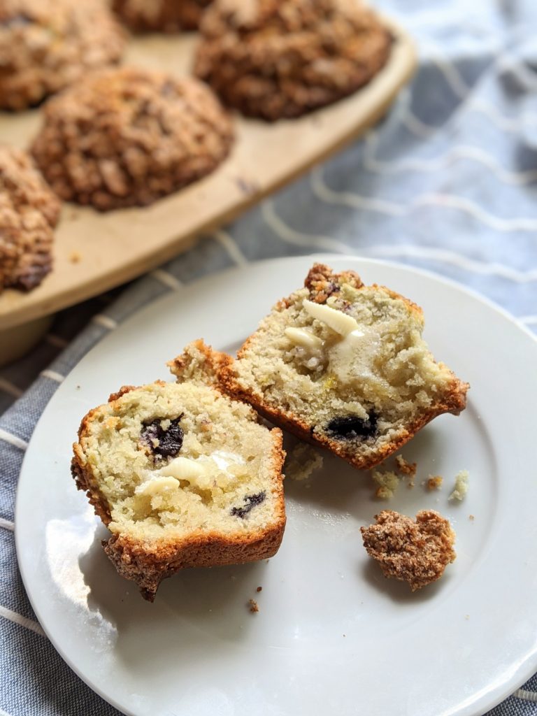 Dairy Free Blueberry Muffins Recipe (No Milk or Butter) The Herbeevore