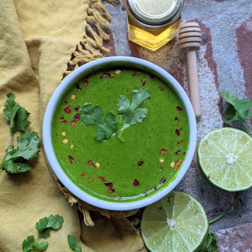 Cilantro Honey Lime Sauce Recipe Gluten Free Healthy Raw Honey