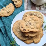 farmhouse chocolate chip cookies with secret ingredient apple cider vinegar