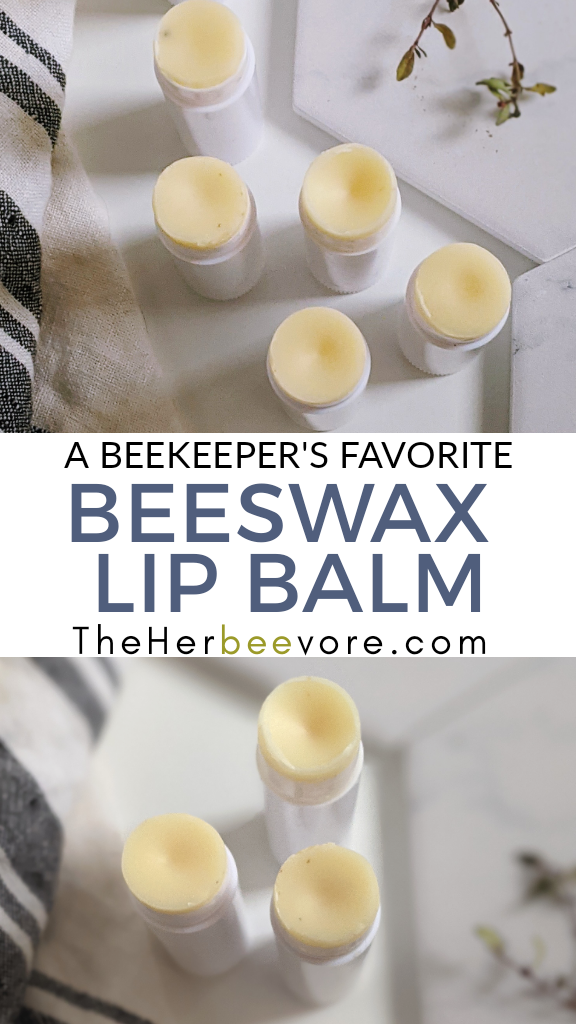 beeswax lip balm recipe healthy burt's bees copycat chapstick all natural beauty beeswax healthy