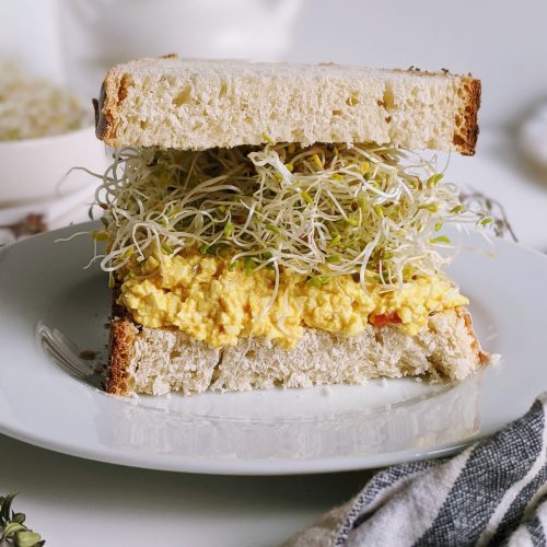 tofu egg salad no mayo tofu recipes salad sandwich vegan egg salad vegetarian meal prepe lucnh ideas healthy homemade pantry staple ingredients