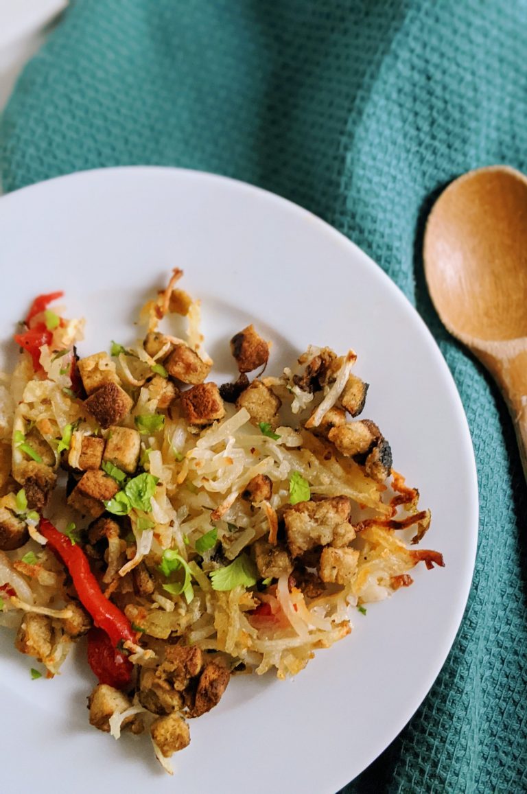 Stuffing Hash Browns (Best Leftover Stuffing Recipe) The Herbeevore