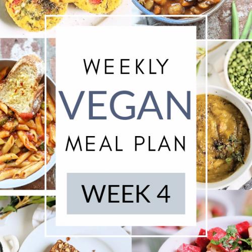 weekly vegan meal plans free weekly ingredients shopping list vegetarian recipes for a week breakfasts lunches snacks dinner dessert weekend brunch gluten free whole30 meal prep plan printable veganuary meal plans free