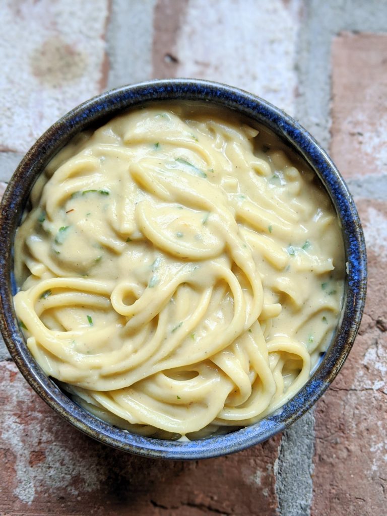 Almond Milk Alfredo Sauce Recipe (Vegan, Dairy Free)