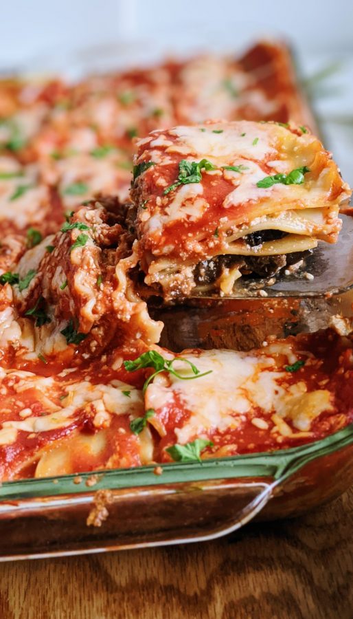 Eggplant Lasagna with Noodles Recipe - The Herbeevore