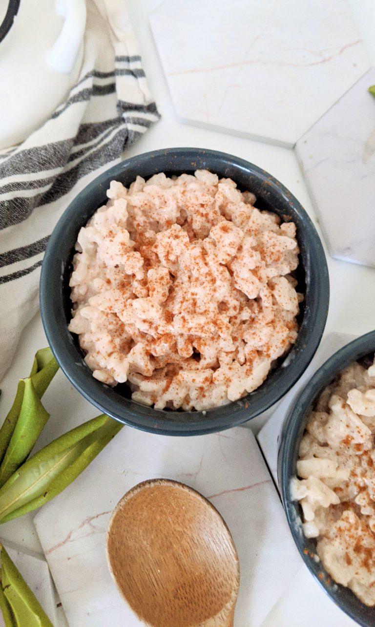 Oat Milk Rice Pudding Recipe (Vegan, Dairy Free) The Herbeevore
