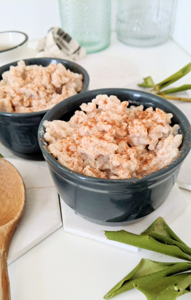 Oat Milk Rice Pudding Recipe (Vegan, Dairy Free) The Herbeevore