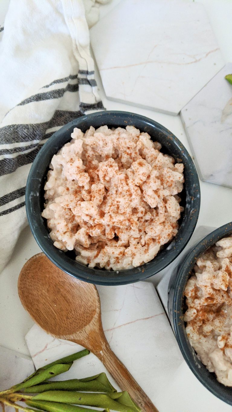 Oat Milk Rice Pudding Recipe (Vegan, Dairy Free)