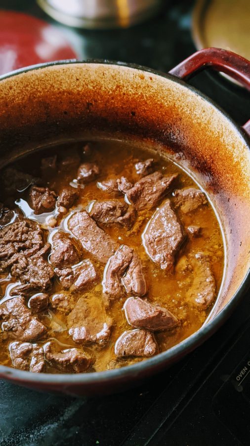 Dutch Oven Beef Bourguignon Recipe The Herbeevore