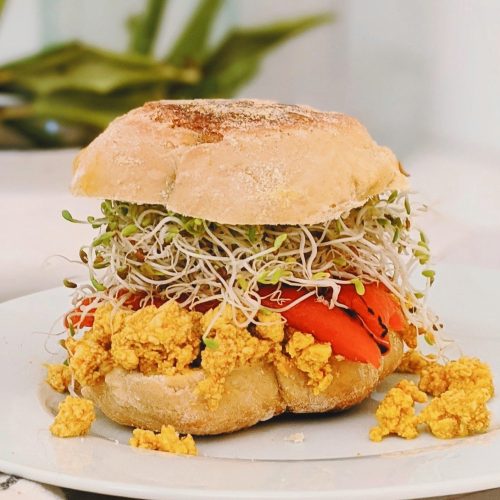 turmeric tofu breakfast sandwich recipe vegan gluten free high protein breakfast sandwiches healthy plant based protein can you eat tofu for breakfast