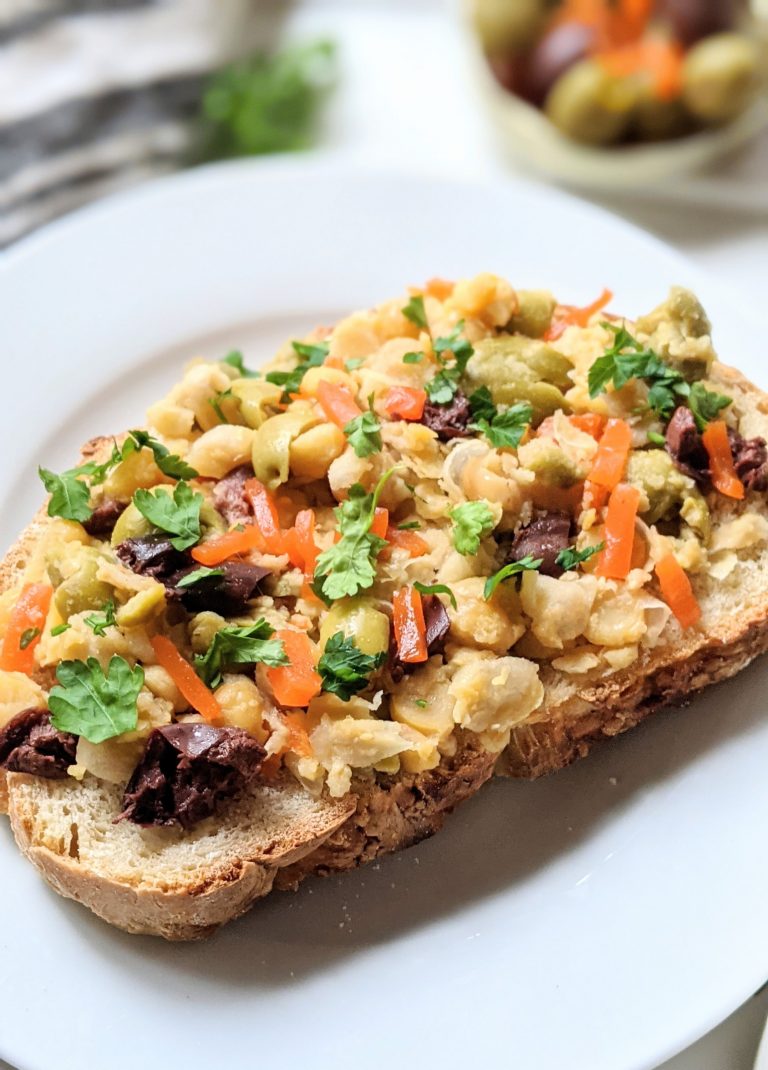 Smashed Chickpea and Olive Sandwich Recipe