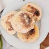 vegan sourdough english muffins recipe healthy plant based egg free muffins recipe savory dairy free uffins for breakafast or brunch