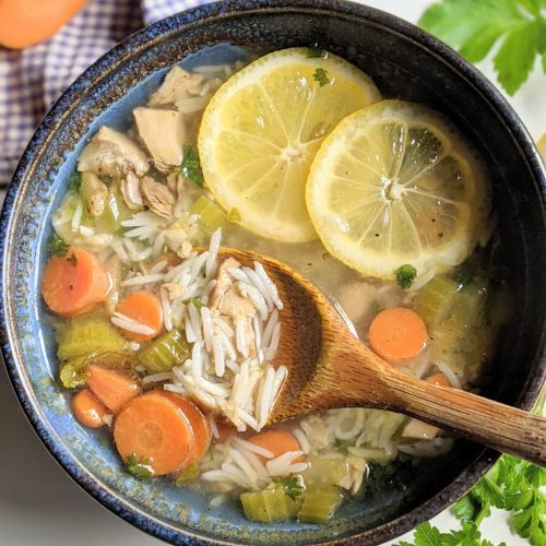 turkey lemon rice soup recipe with leftover turkey soups with old rice leftovers healthy gluten free turkey soups dairy free soups with cooked turkey one pot soup recipes healthy