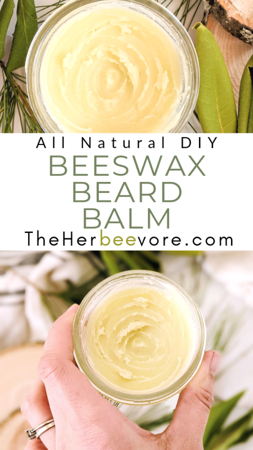Beard Balm Recipe DIY Homemade Beard Wax The Herbeevore