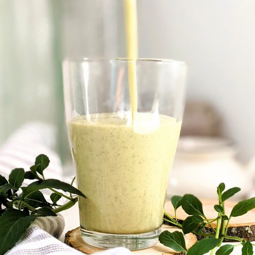 lemon basil smoothie recipe raw vegan gluten free easy 5 minute blender breakfast shakes with protein powder recipes with lemon balm healthy