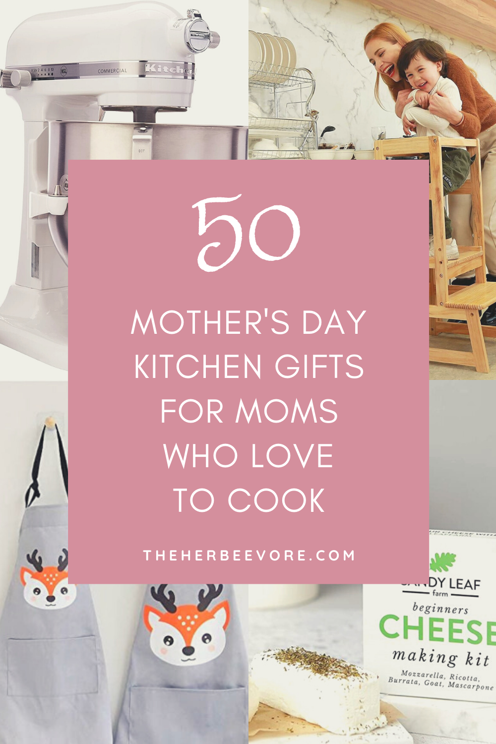 50 Kitchen Gifts For Moms Who Love To Cook (2021 Gift Guide)