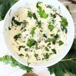 kale tzatziki without cucumber recipe creamy yogurt dip with kale vegan gluten free vegetarian high protein greek yogurt dips healthy