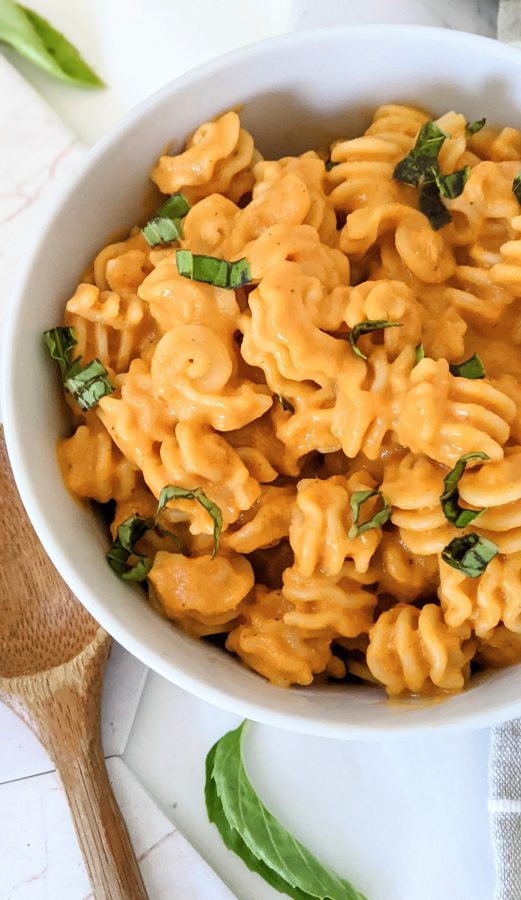 creamy vegan tomato sauce without cashews nut free roasted tomato sauce recipe creamy vegan tomato pasta recipes healthy no nuts allergy friendly
