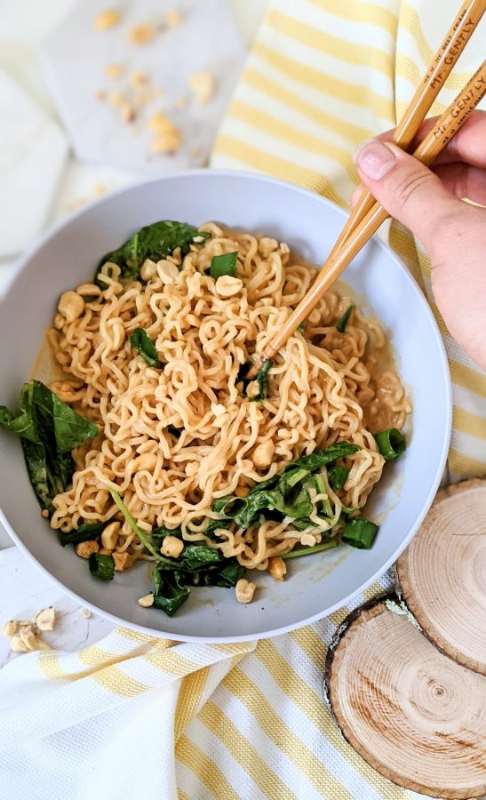 Peanut Butter Ramen Noodles Recipe