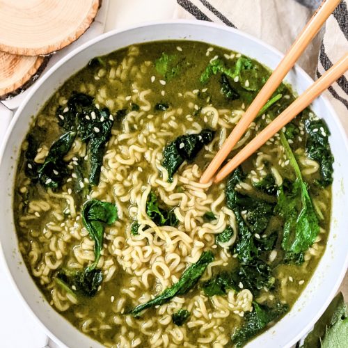 pesto ramen noodles recipe vegan gluten free vegetarian plant based ramen recipe hacks easy pantry noodles with basil ramen recipe