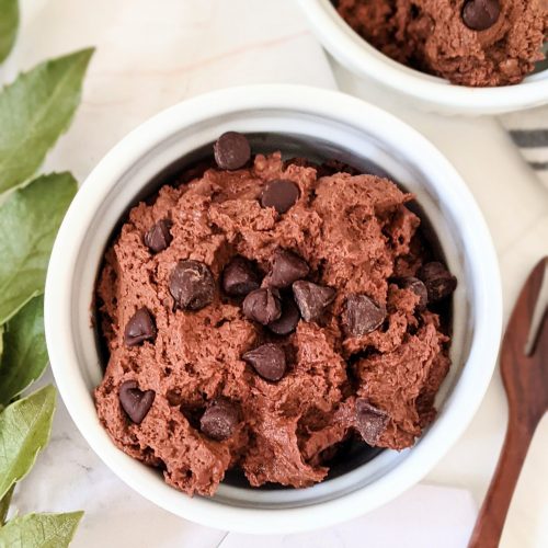 chickpea brownie batter edible recipe chocolate chickpea hummus recipe healthy edible brownies chickpea blender brownies 5 minutes naturally sweet