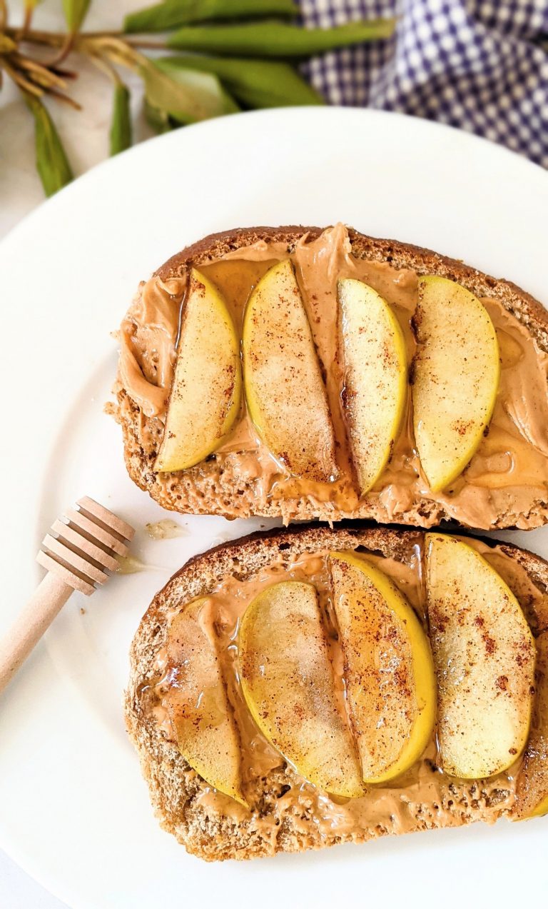 Apple Toast with Honey Butter Recipe (High Protein)