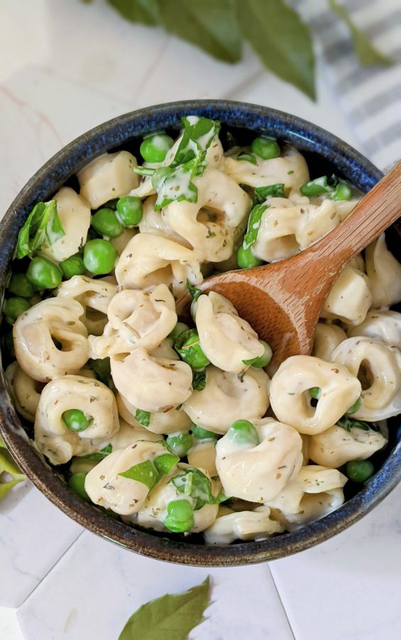 Creamy Tortellini Salad Recipe - The Herbeevore