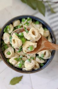 Creamy Tortellini Salad Recipe - The Herbeevore